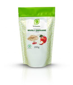 Musli owsiane + detox 200g Intenson