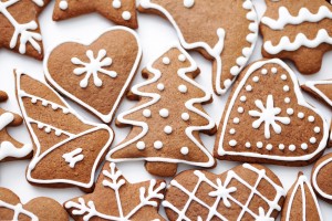 homemade various gingerbreads - sweet food